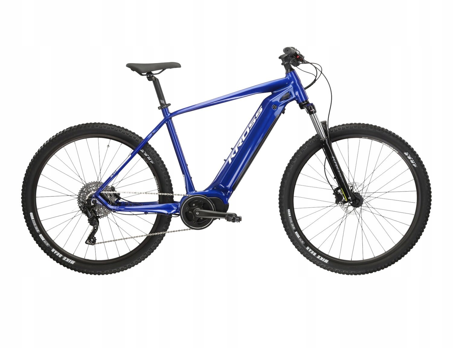 Rower elektryczny Kross Hexagon Boost 5.0 29 S 16 cal 882WH niebieski 2024