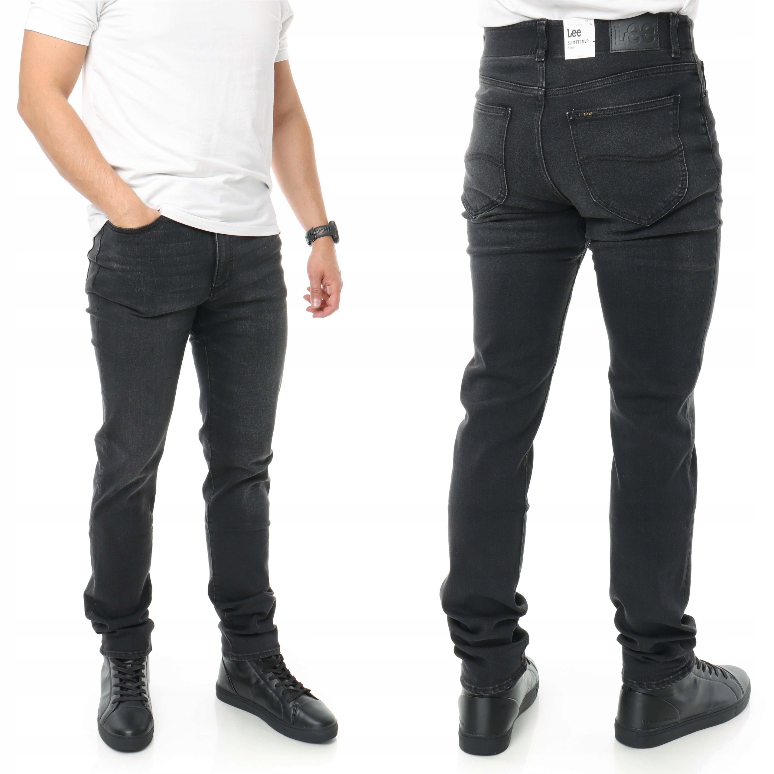 Lee Slim Fit Mvp spodnie performance jeans W32 L36