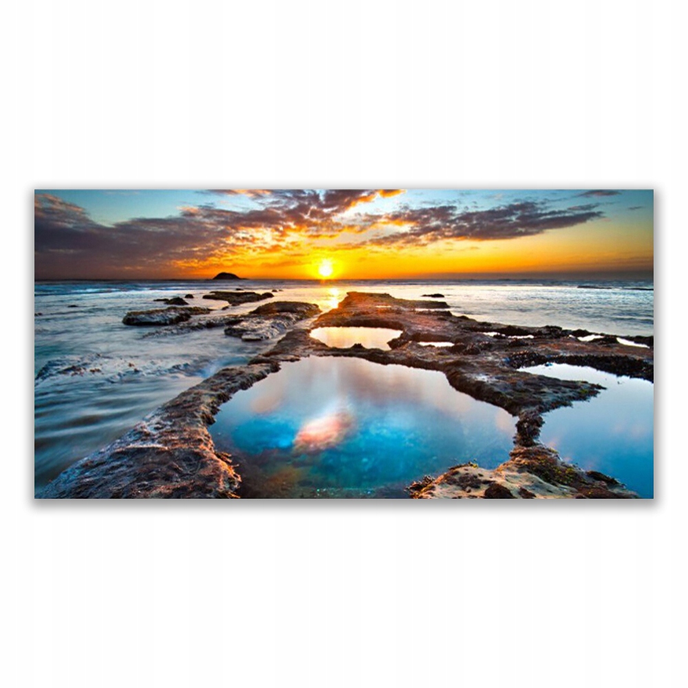 

Obraz akryl wiszący 140x70 Morze Słońce Krajobraz