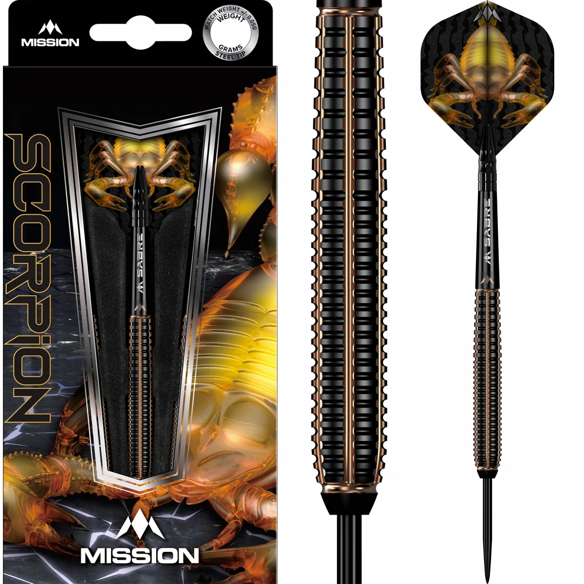 Lotki Rzutki Dart Mission Scorpion 90% Wolfram 24