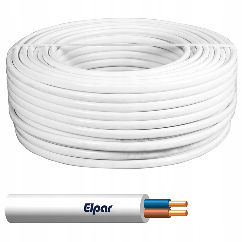 

Przewód okrągły kabel Ydy 2x1,5 żo 450/750 za metr