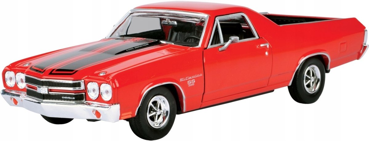 Chevrolet El Camino Ss 396 1:24 Motormax 79347 červená