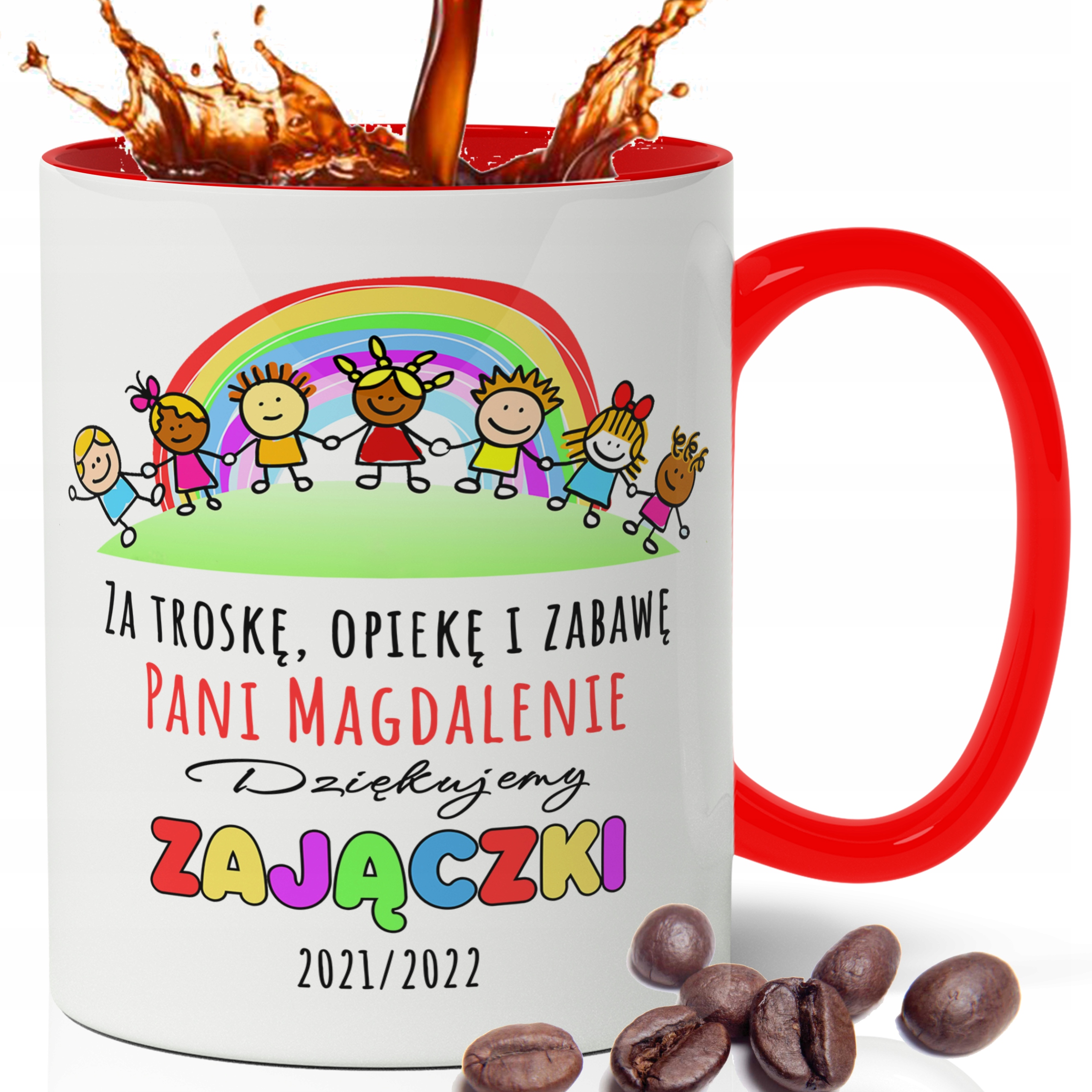 

Kubek dla Pani Przedszkolanki Własne Imię