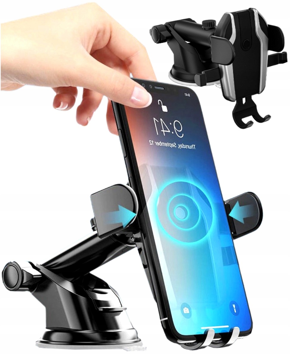 

Uchwyt na kokpit telefon szybę do samochodu kratki