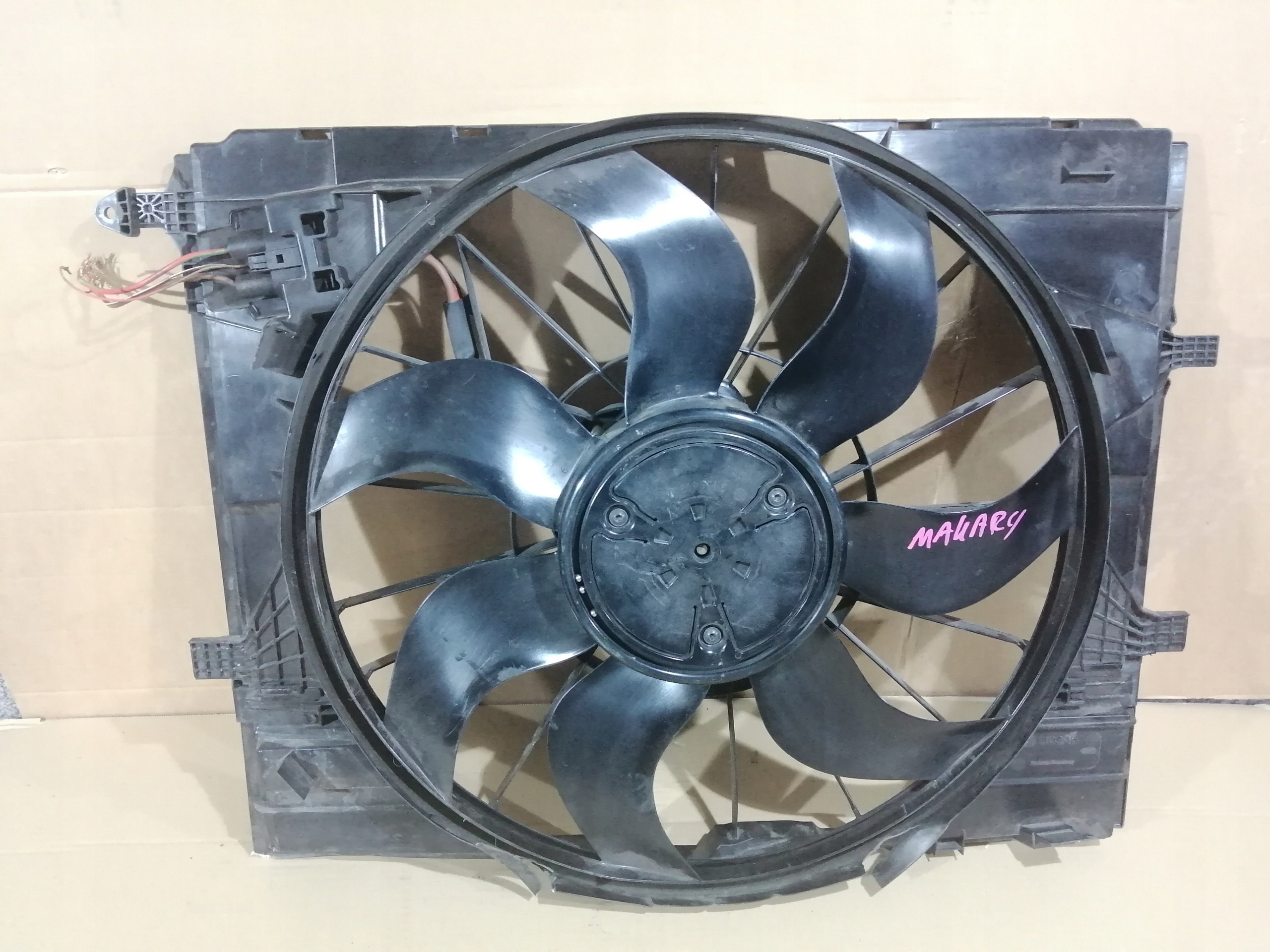 Mercedes E C klasa 213 205 GLC ventilátor obal