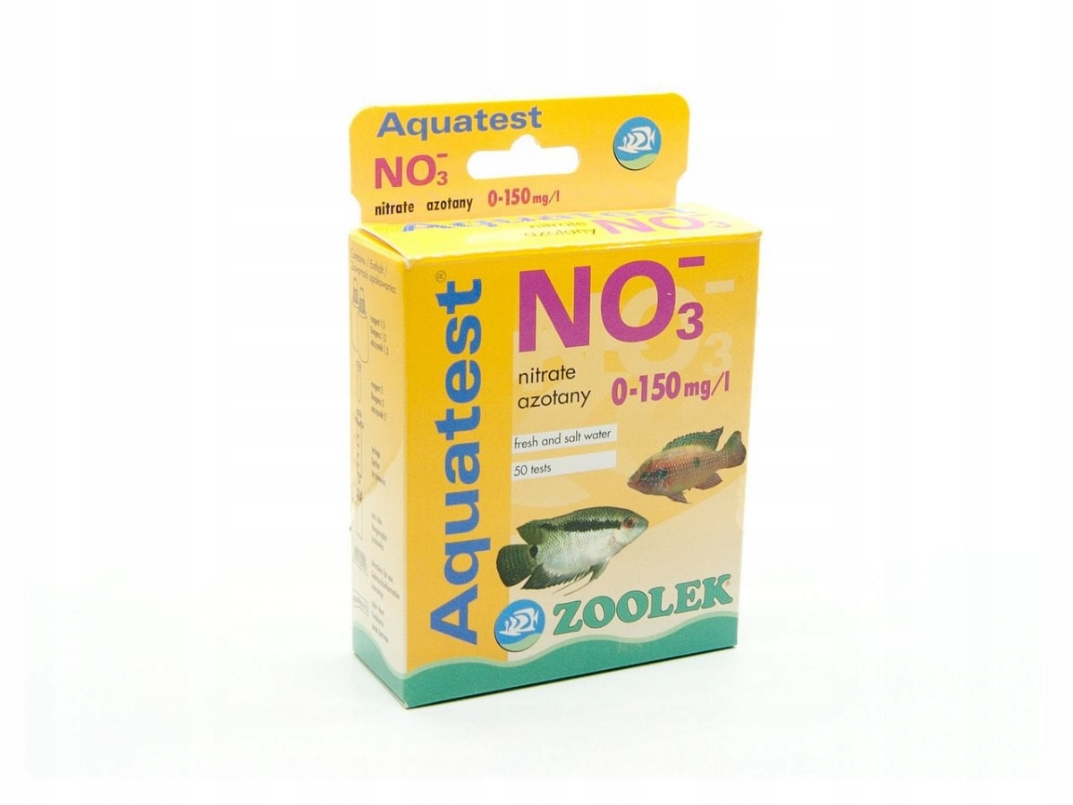 Test Na Dusičnany NO3 Akvarijní Vodní Akvárium, Měření 50 Testů