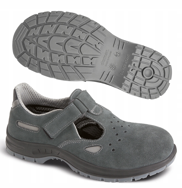 Sandały Robocze Męskie Welurowe Neo OB/42