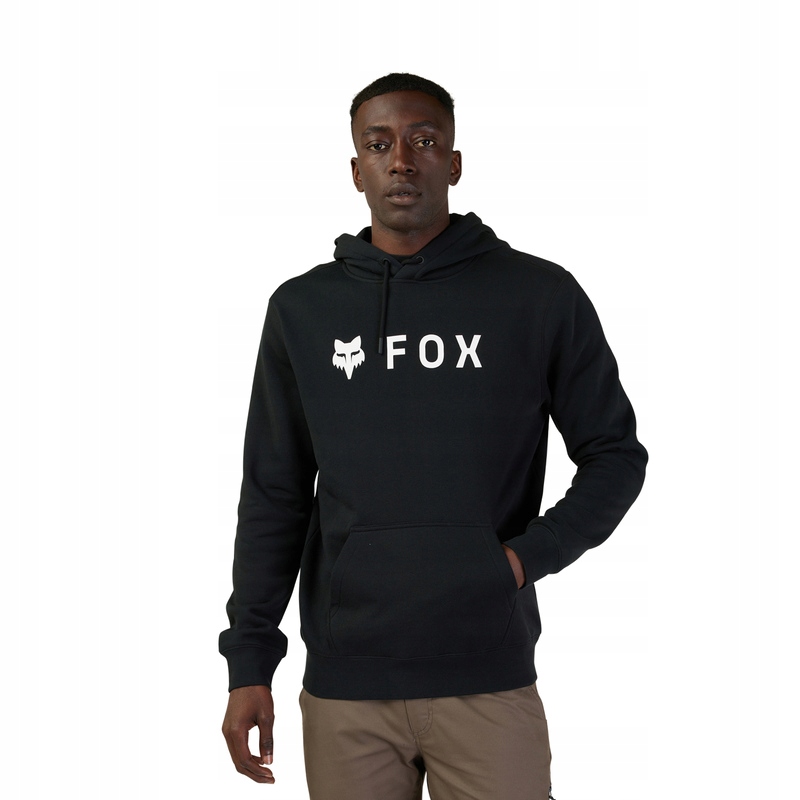 Mikina S Kapucí Fox Absolute Black XXL
