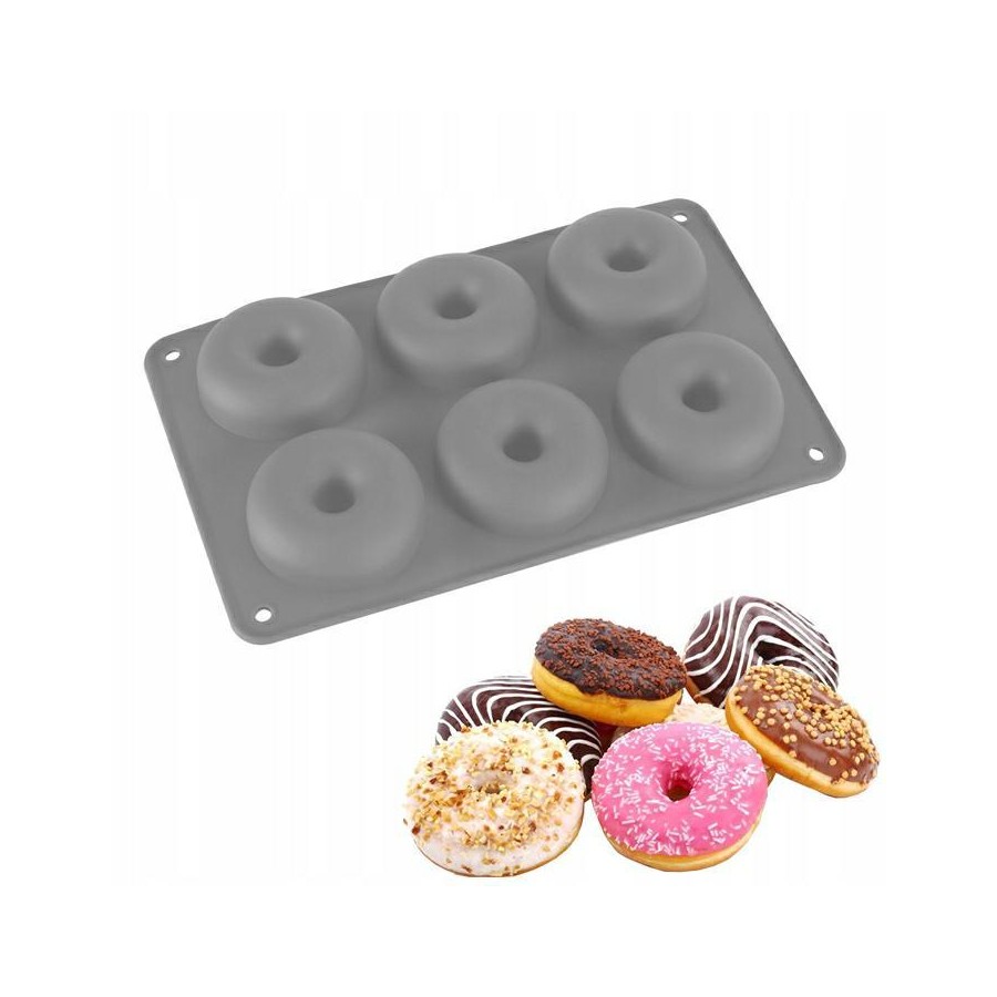 

Forma Silikonowa Donut Oponki Do Pączków Babeczki
