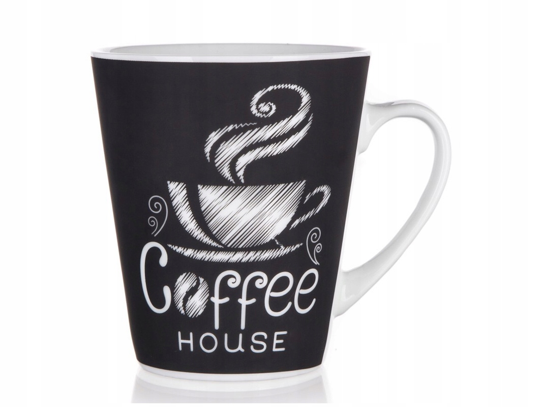 

Kubek Ceramiczny 360ML Coffee House Czarny Banquet