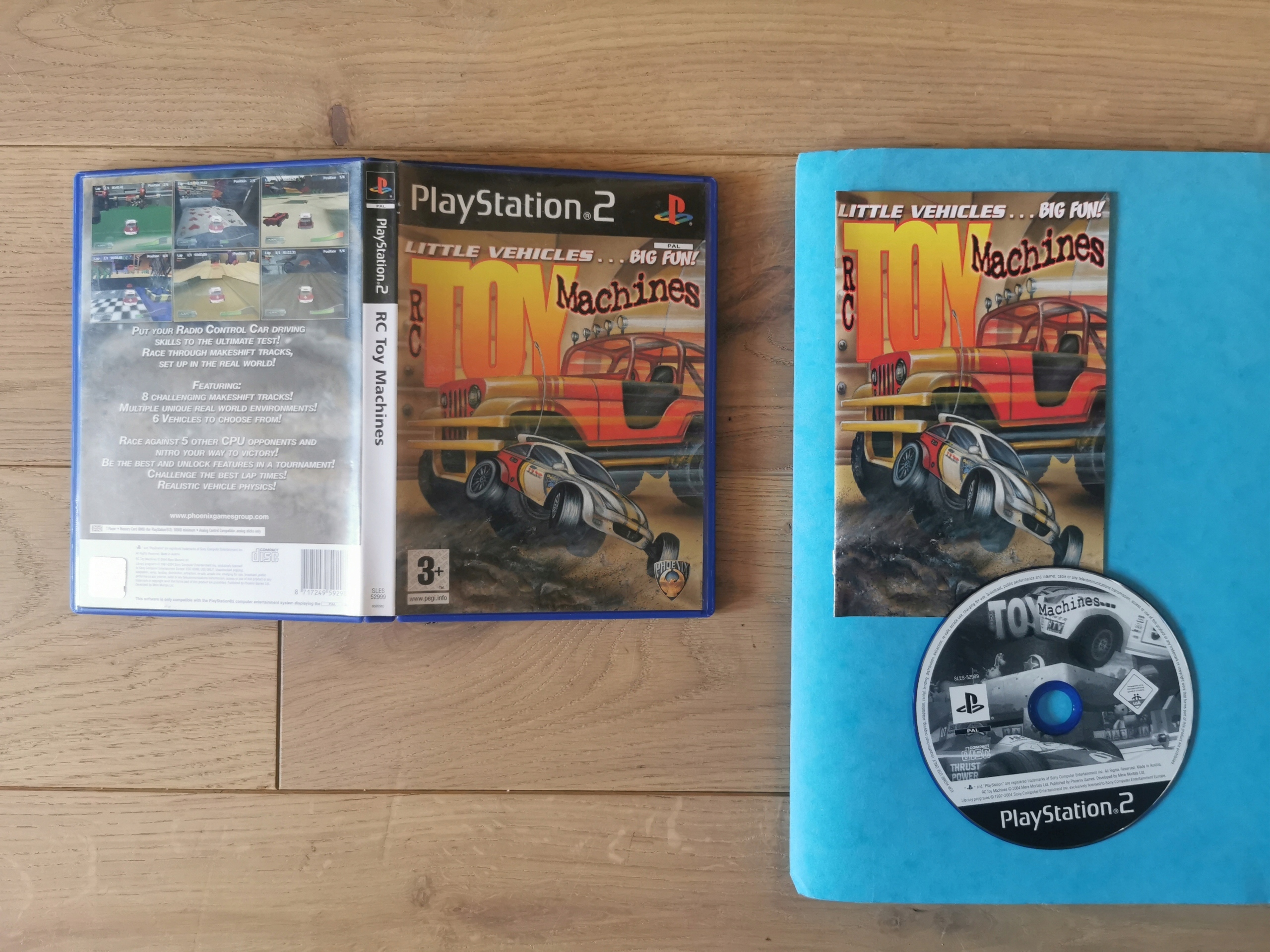 RC Toy Machines Platforma PlayStation 2 (PS2)