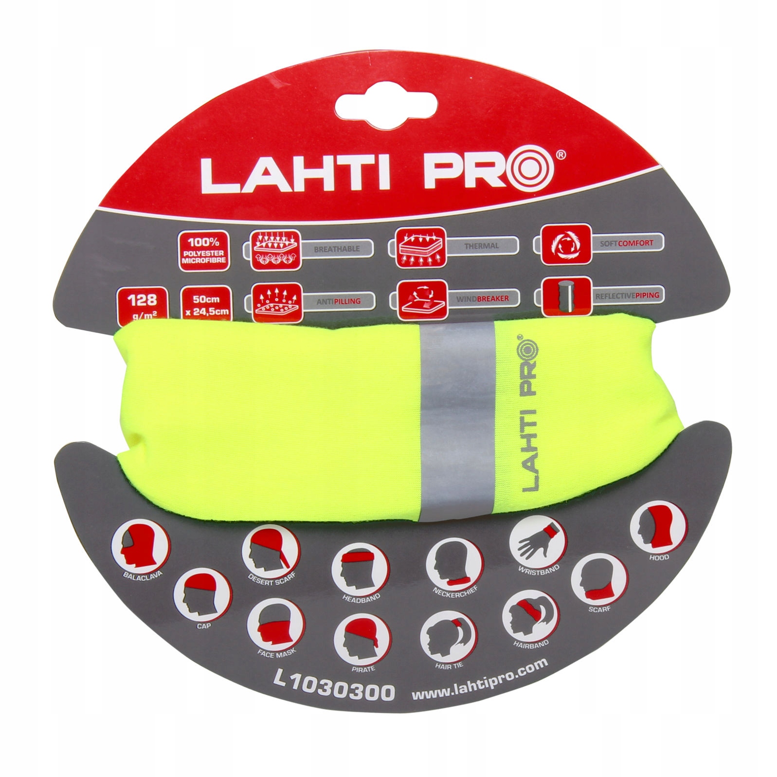 

Lahti Pro Chusta Wielofunkcyjna Żółta L1030100