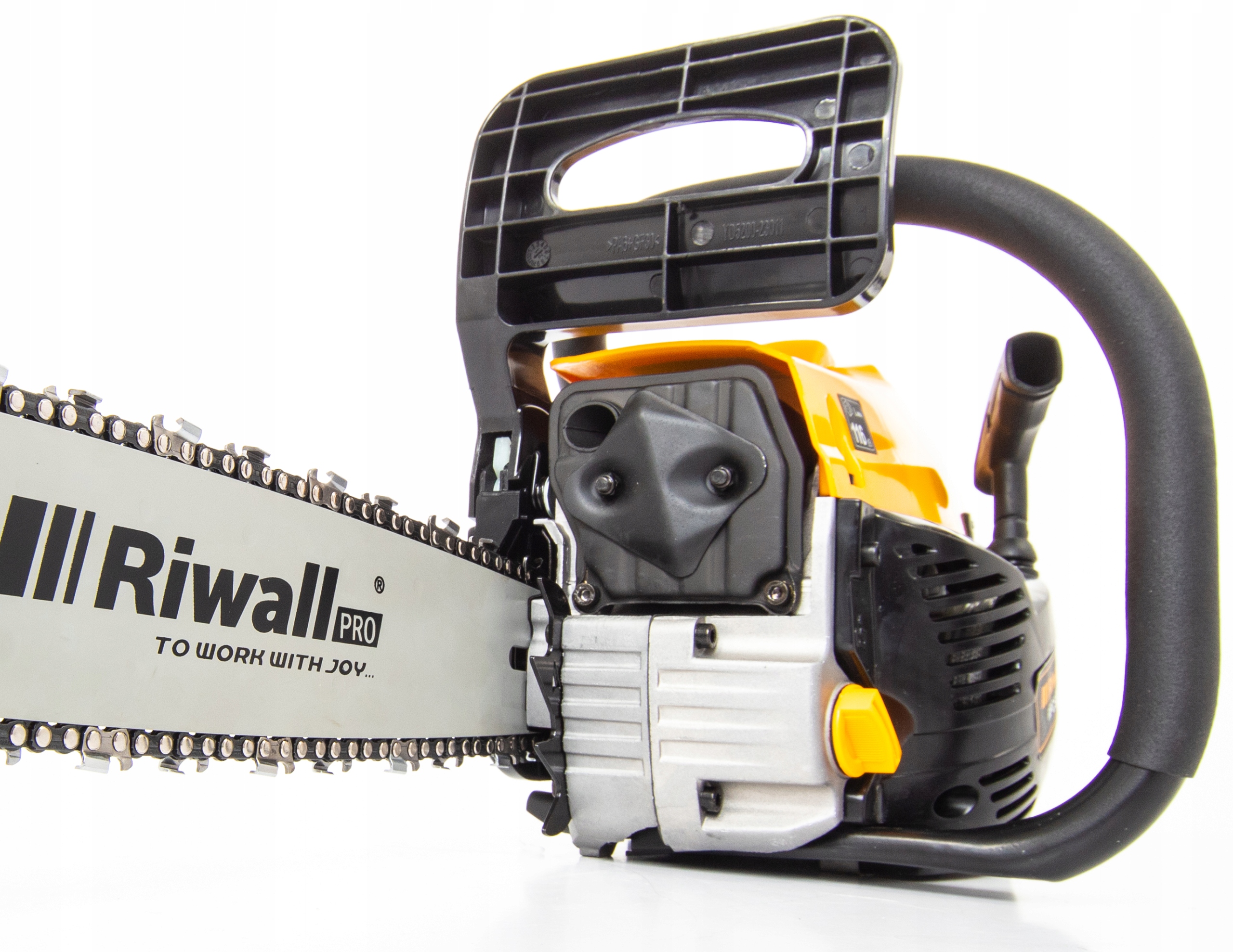 Piła łańcuchowa Spalinowa Riwall MOC 4500 W / 8 KM Długość prowadnicy 40 cm