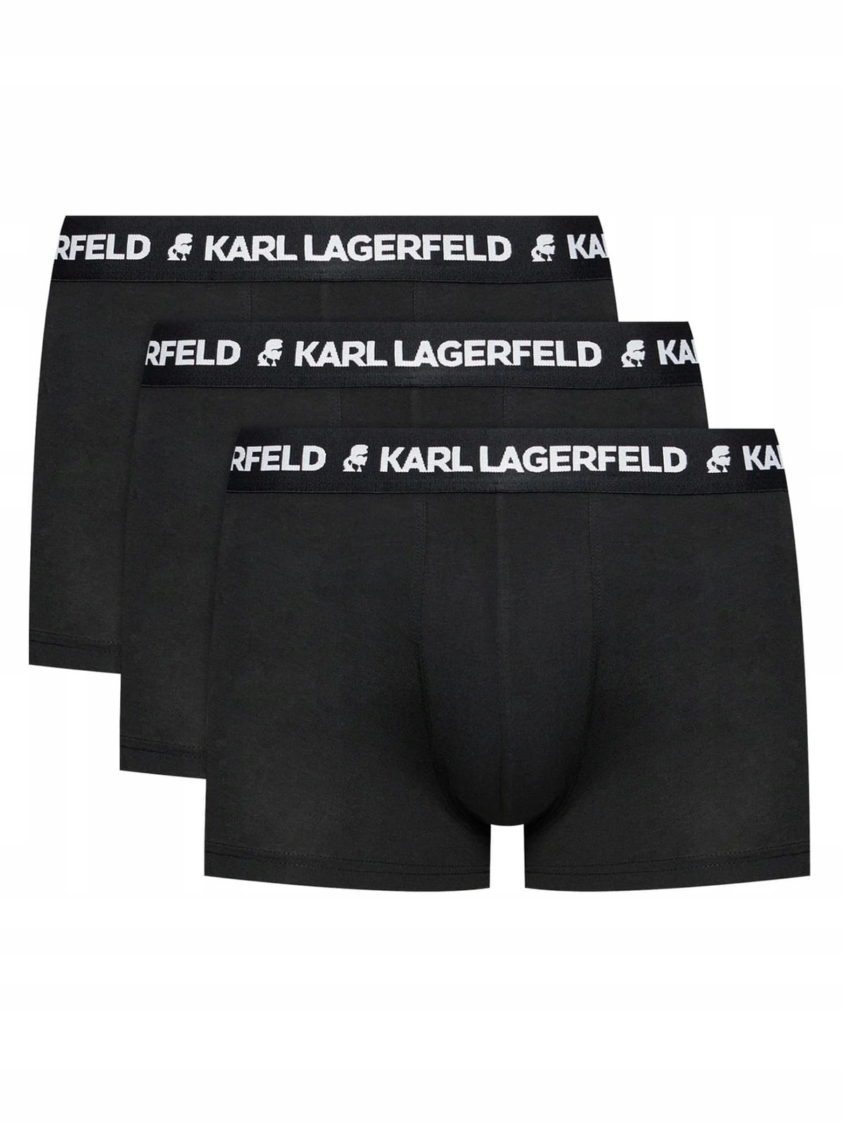 Pánské boxerky Karl Lagerfeld 3 Pack 211M2102 černé 3-pack S