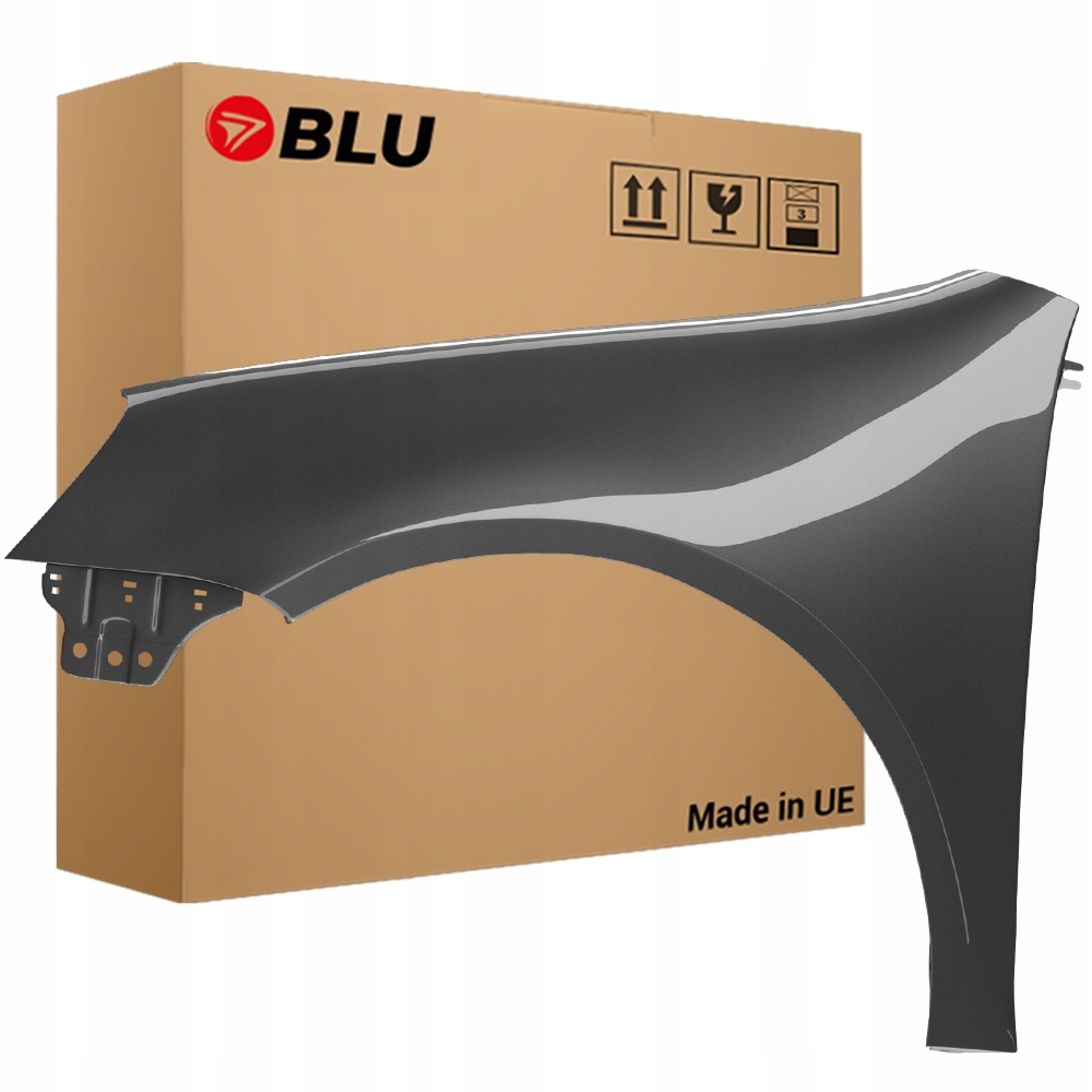 Blu Blatník Vw Golf V 5 LA7T levý stříbrný 03-09 přední hatchback pozink
