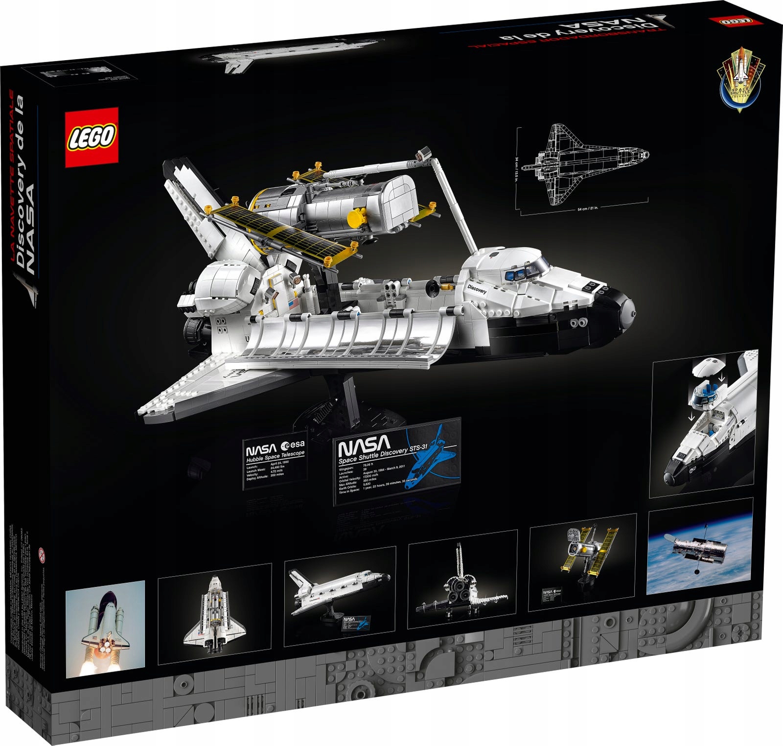 LEGO CREATOR EXPERT 10283 WAHADŁOWIEC NASA Marka LEGO