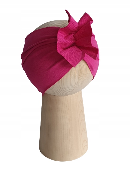

Opaska Turban Półturban Fuksja 36-39cm