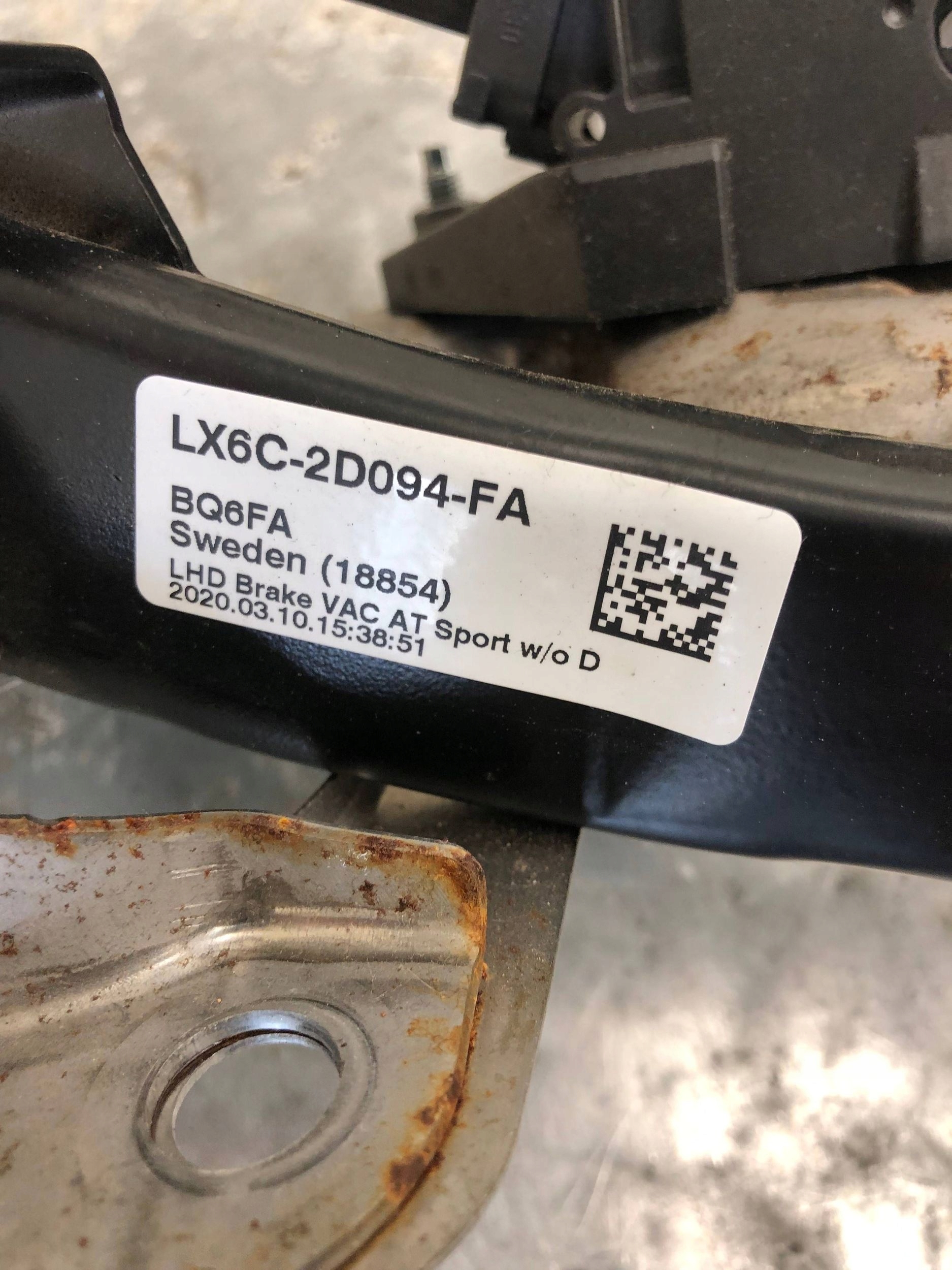 Gaspedal Bremse FORD FOCUS MK4 ST-LINE LX6C-2D094-FA JX61-9F836-EC