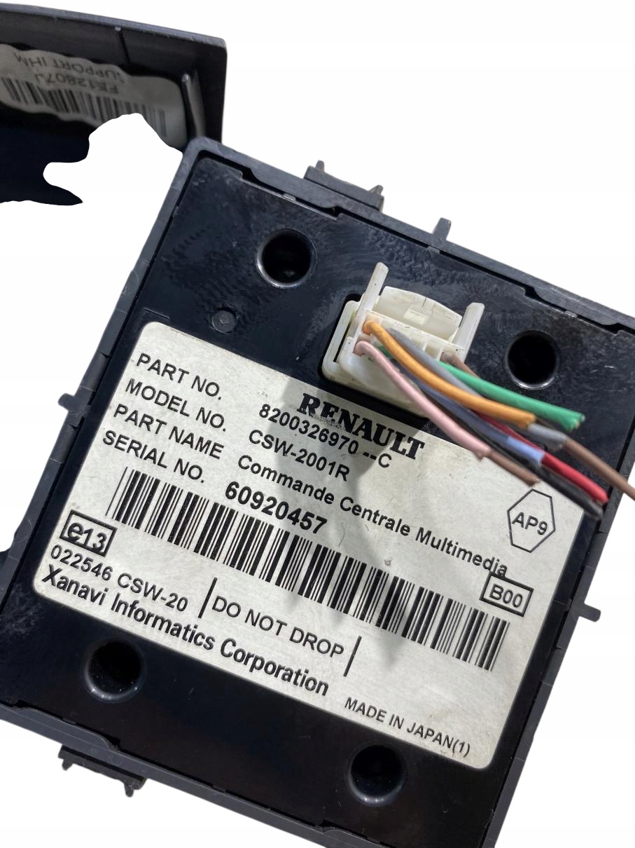 PANEL navigace RENAULT ESPACE IV 8200326970