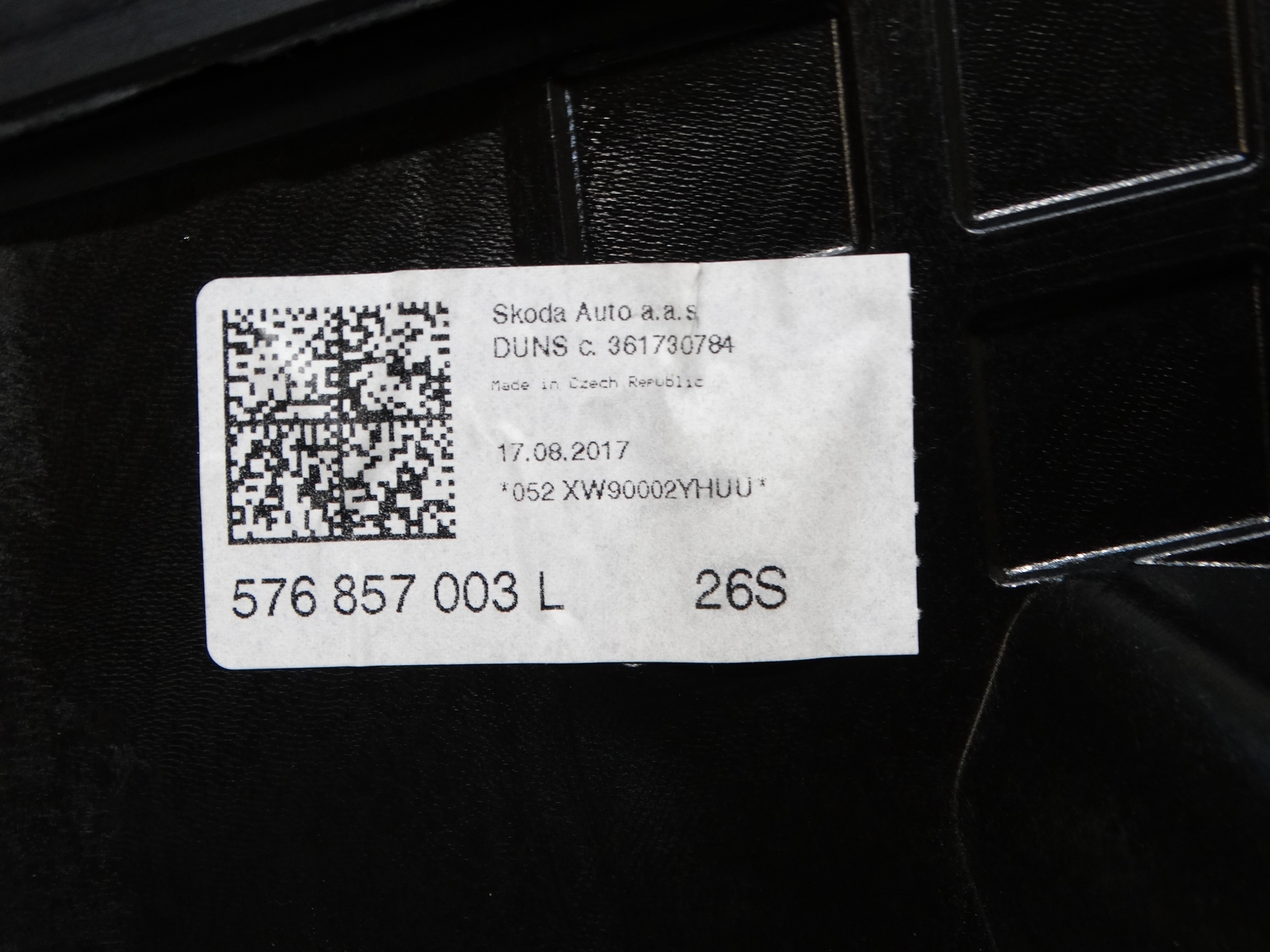 торпеда консоль seat Ateca 576857003L