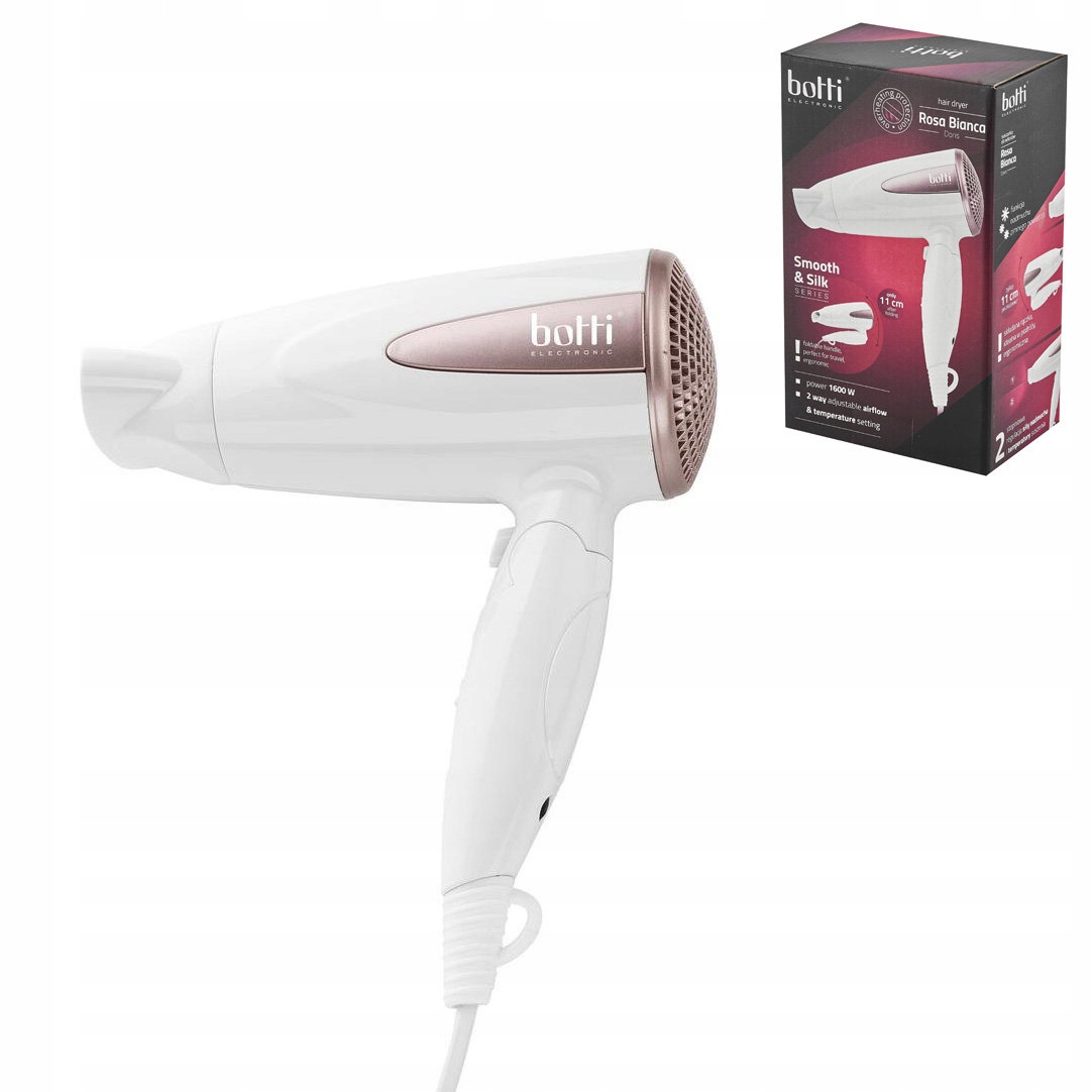 

Suszarka do włosów Botti Rosa Bianca Doris 1600 W