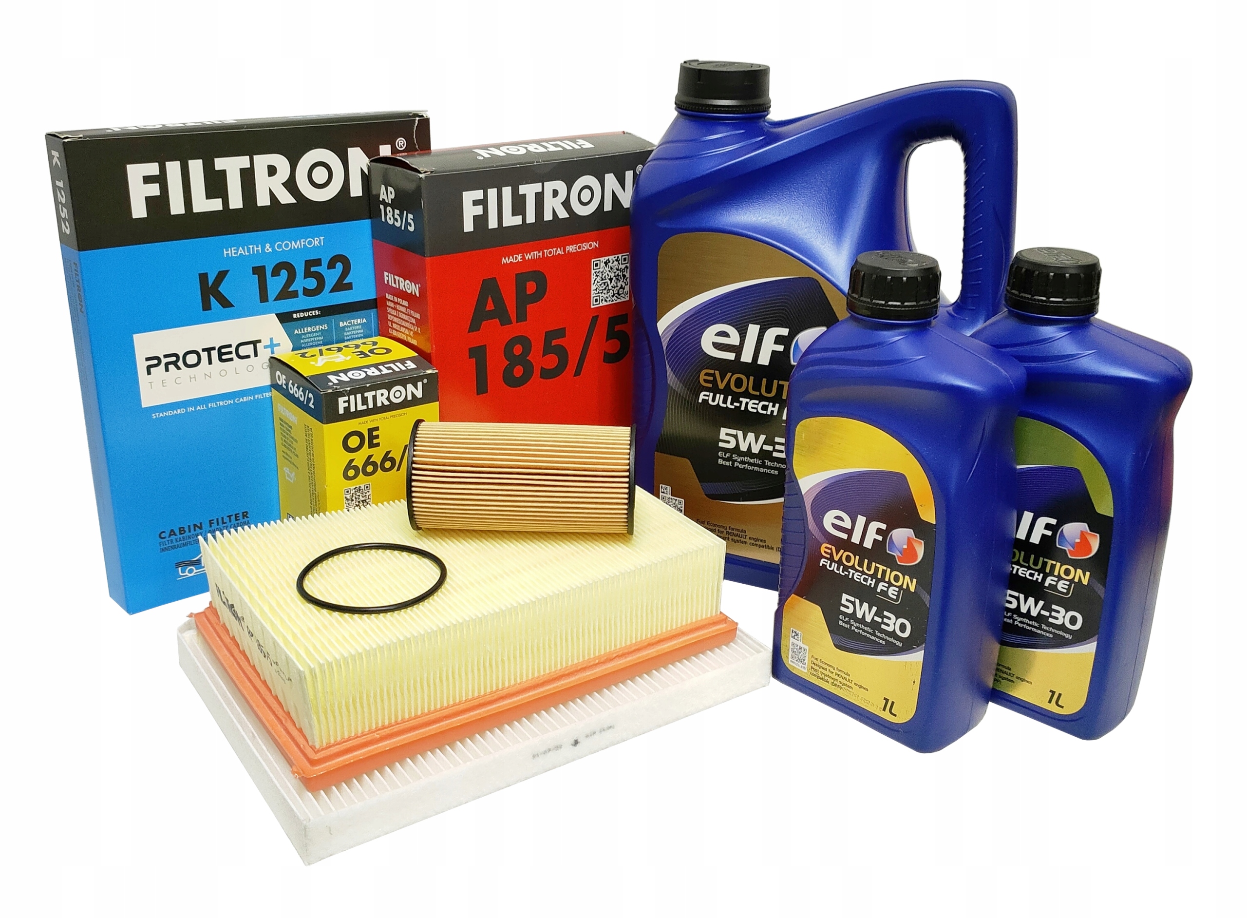 

Zestaw 3 Filtrów 5W30 7L. Renault Koleos I 2.0 DCI