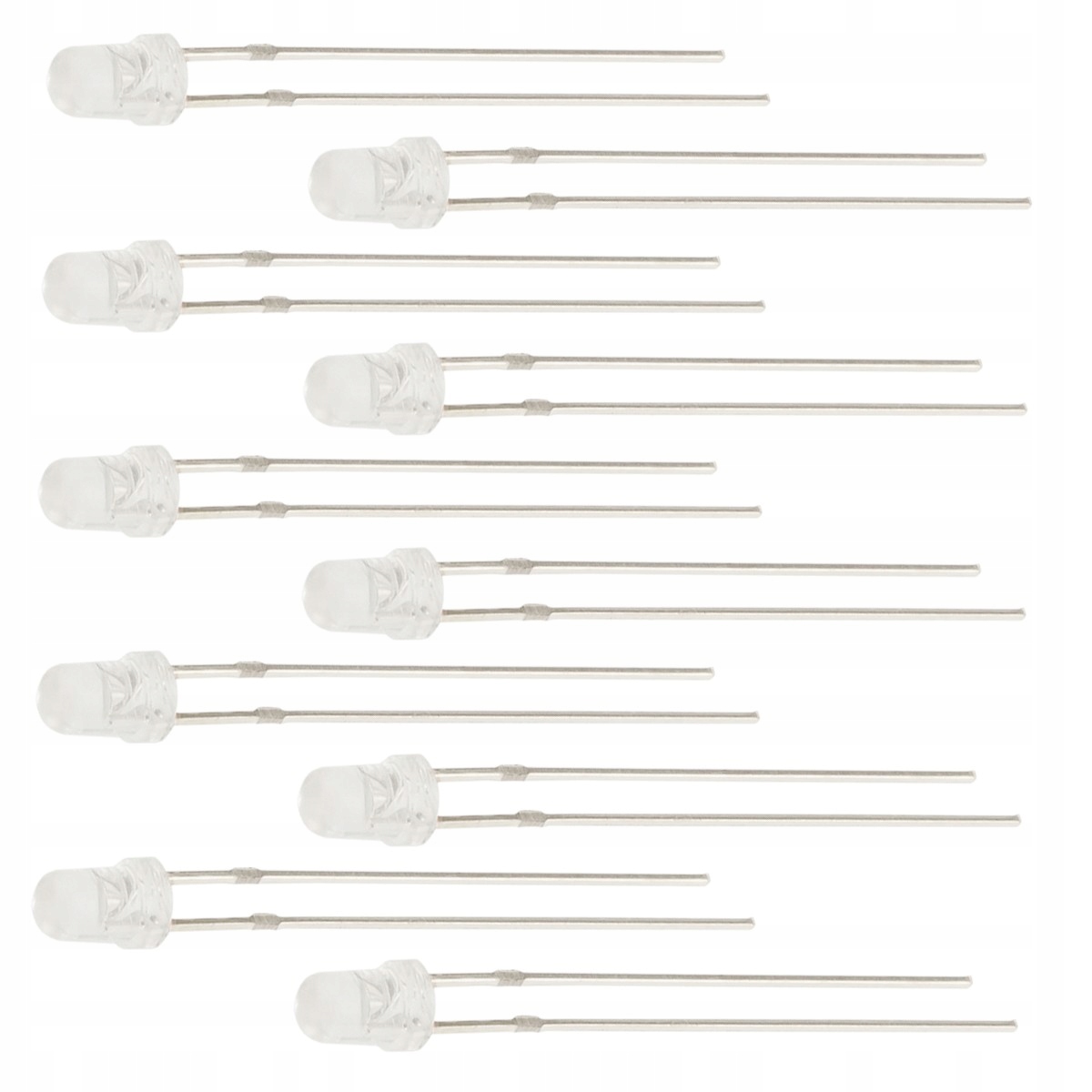 LED 3mm biała - 10 szt.