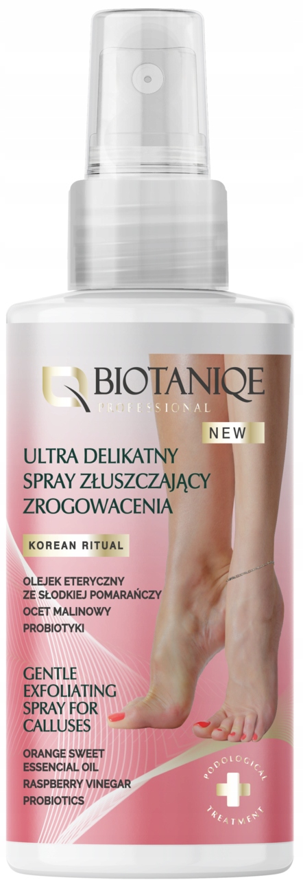 Biotaniqe Professional Korean Ritual Sprej Na Nohy Exfoliační 150 ML