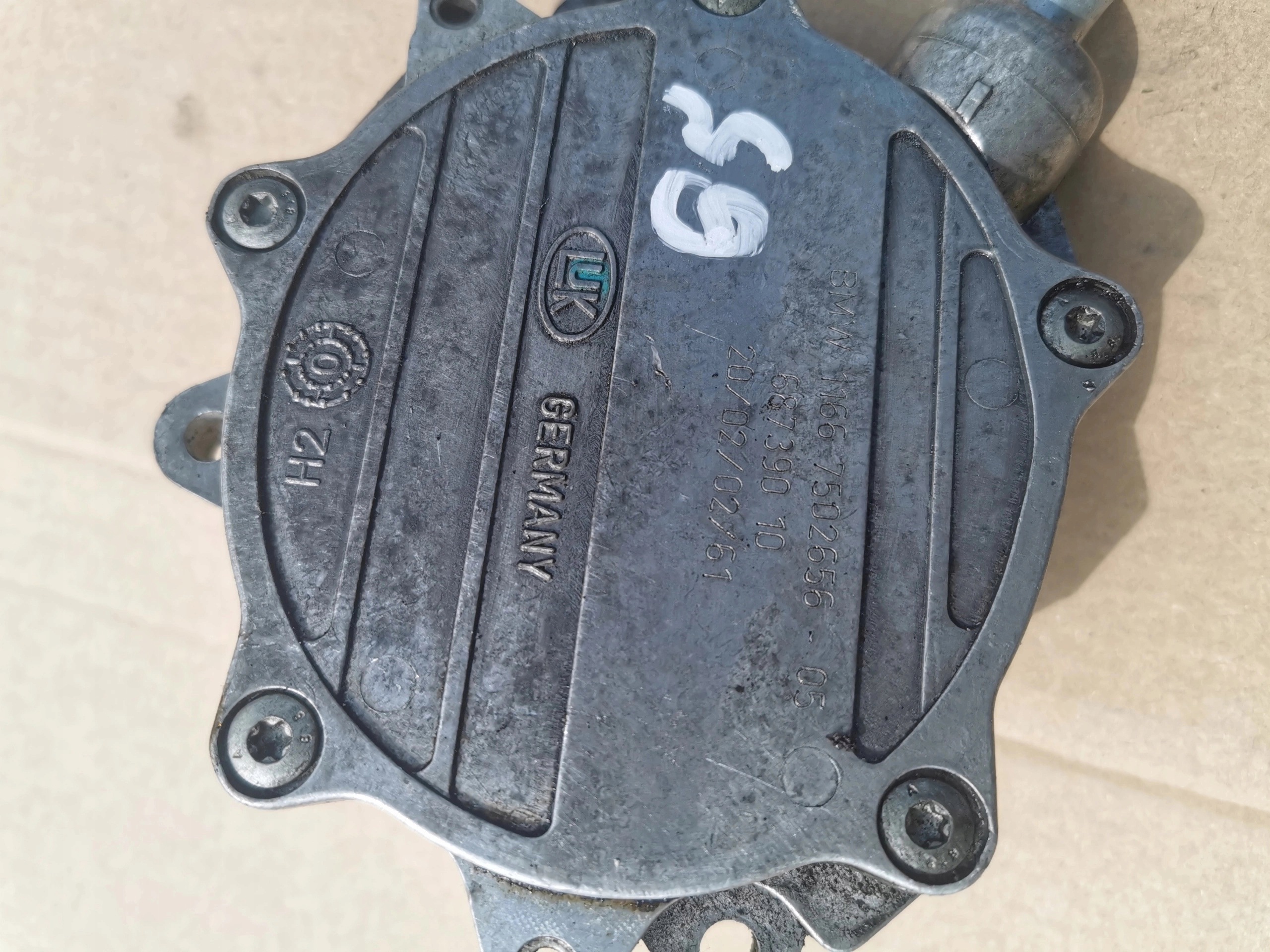 BMW E92 E90 E60 E46 E87 1166-7502656-05 7542498 68739010 WACUM VACUM Pompa