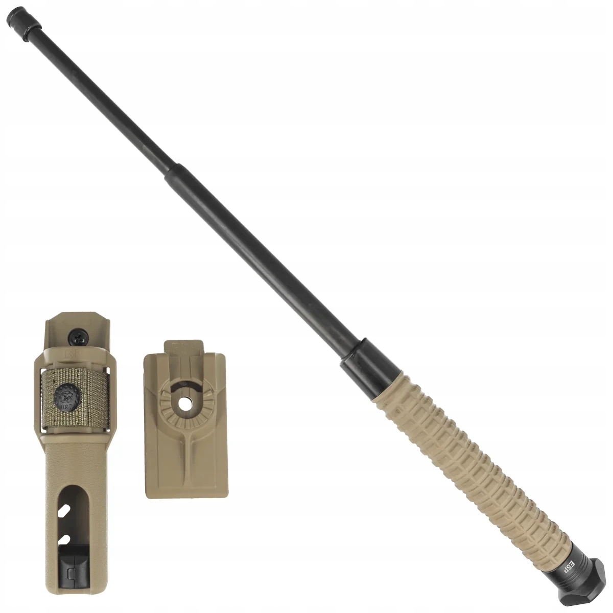 Tvrzená teleskopická tyč Esp Easy Lock 20'' Upevnění pásu Otáčení 360