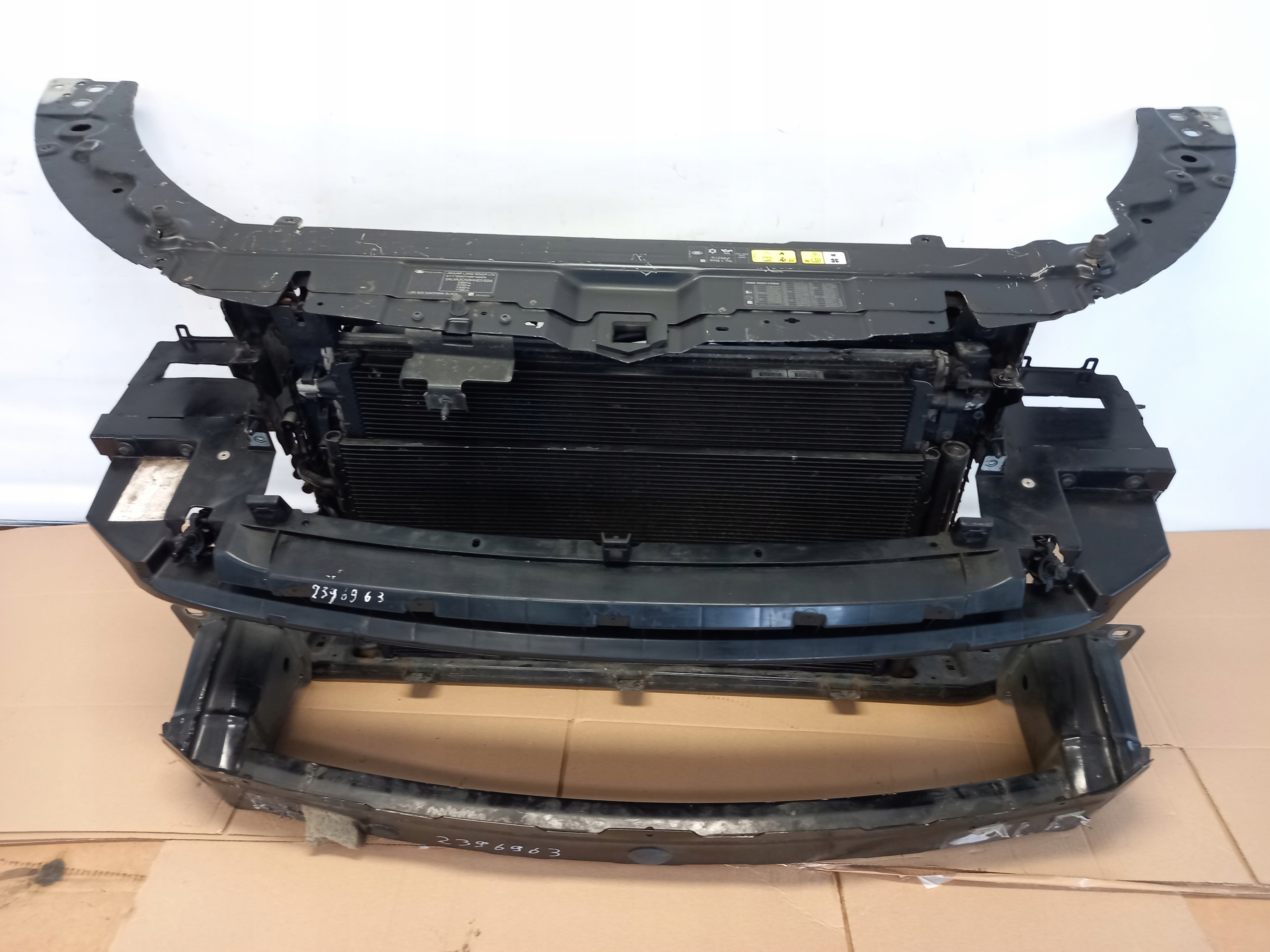 PAS PRZEDNI KOMPLET CHŁODNIC BELKA RANGE ROVER EVOQUE L538 LIFT 2017-2019