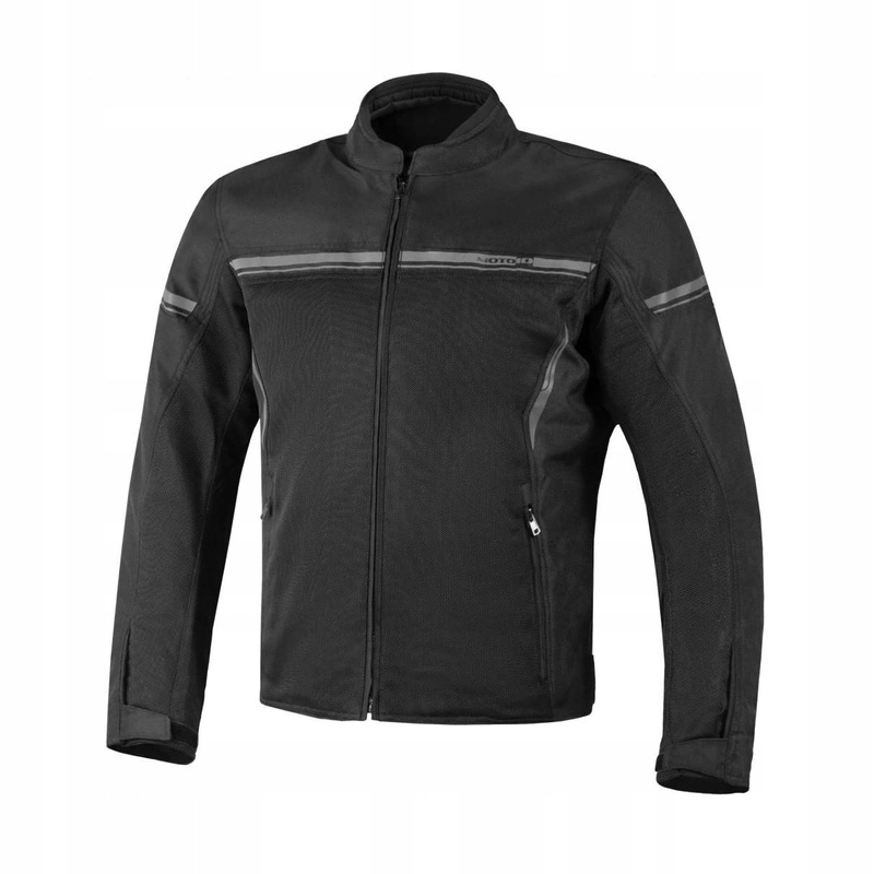 Textilná motocyklová bunda Motoid Stelvio Black čierna Darčeky