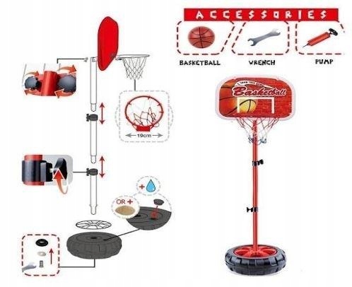 ZESTAW DO KOSZYKÓWKI