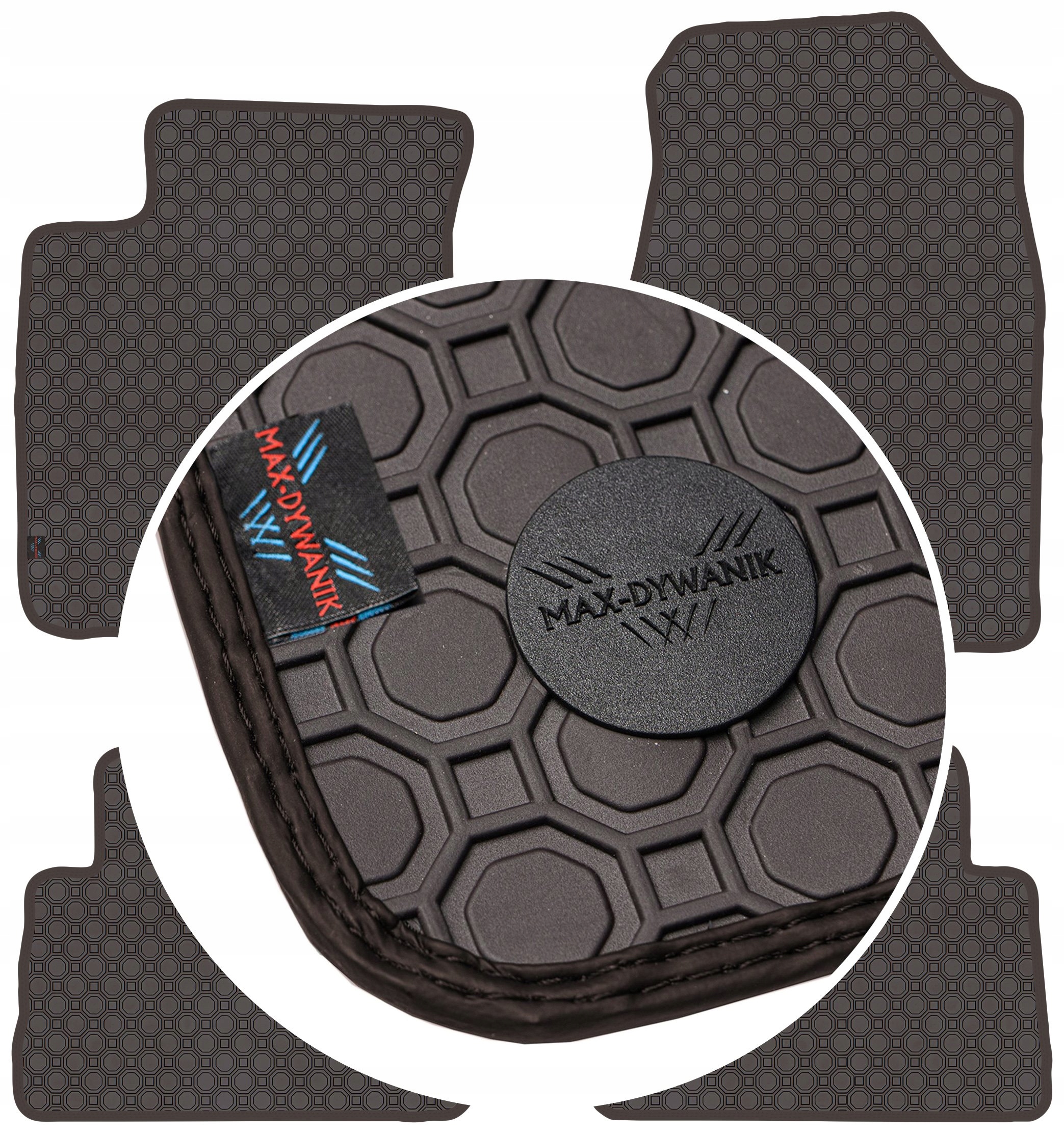 Nissan X-Trail II T31 07-14 Koberce Hnedé