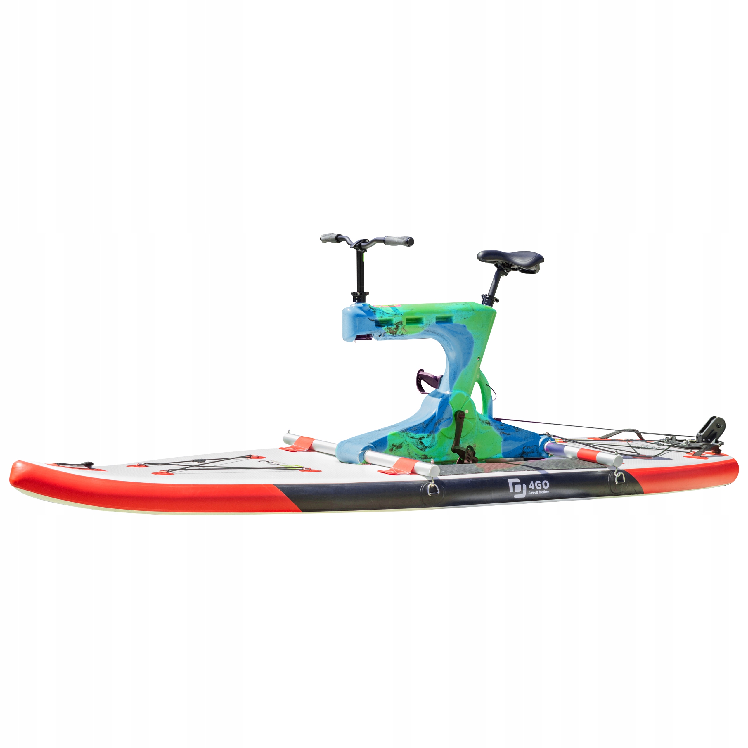 Rower Wodny Dmuchany Rowerek Wodny Z Pedałami Turystyczny Sporty Wodne