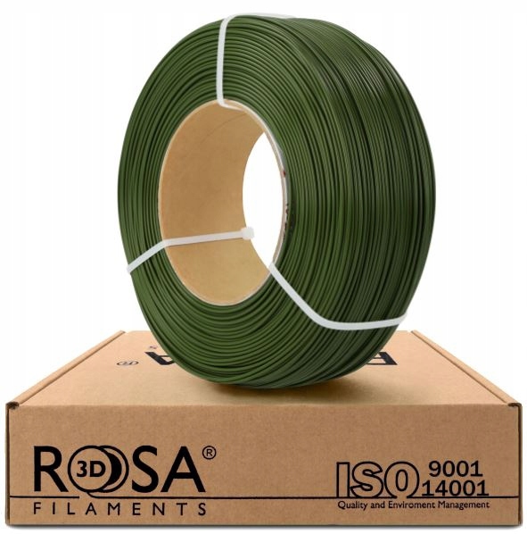 Filament Pla Rosa 3d 1,75 mm 1000 g 1kg Zielony Army Green