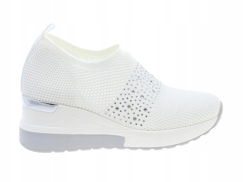 

Buty Sneakersy Koronkowe RQ2505-4 White r.37
