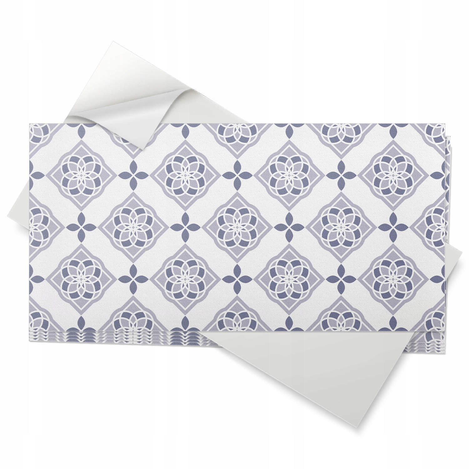 Vinylové dlaždice S Potiskem 6 ks 60x30 cm Geometrický vzor s kosočtverci