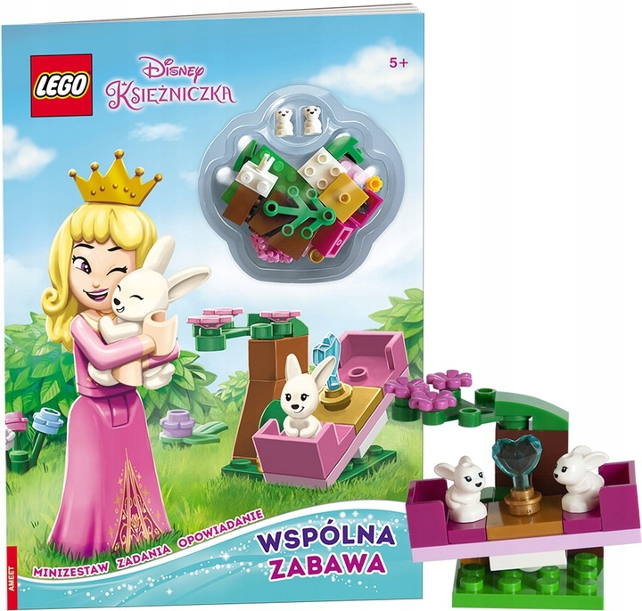 

Zestaw Lego Friends książka klocki kotek