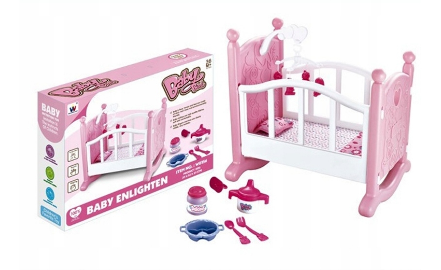 ŁÓŻECZKO DLA LALKI 3453