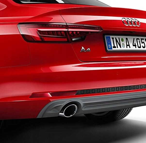 KONCOWKA RURY WYDECHU CHROM AUDI A4 A5 B9 EAN 4039378549152