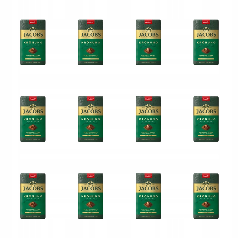Jacobs Kronung Mletá káva 250 g X12