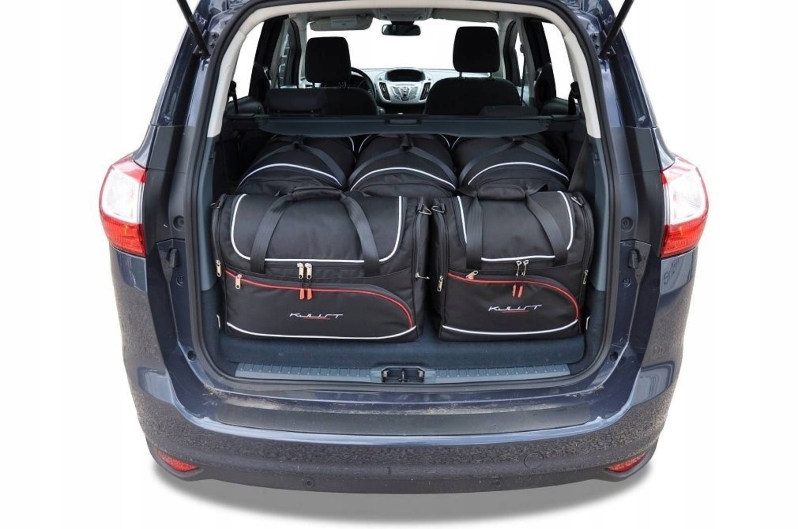 J&j Automotive Sada 5ks cestovných tašiek Aero pre Ford Grand C-Max 2010+2
