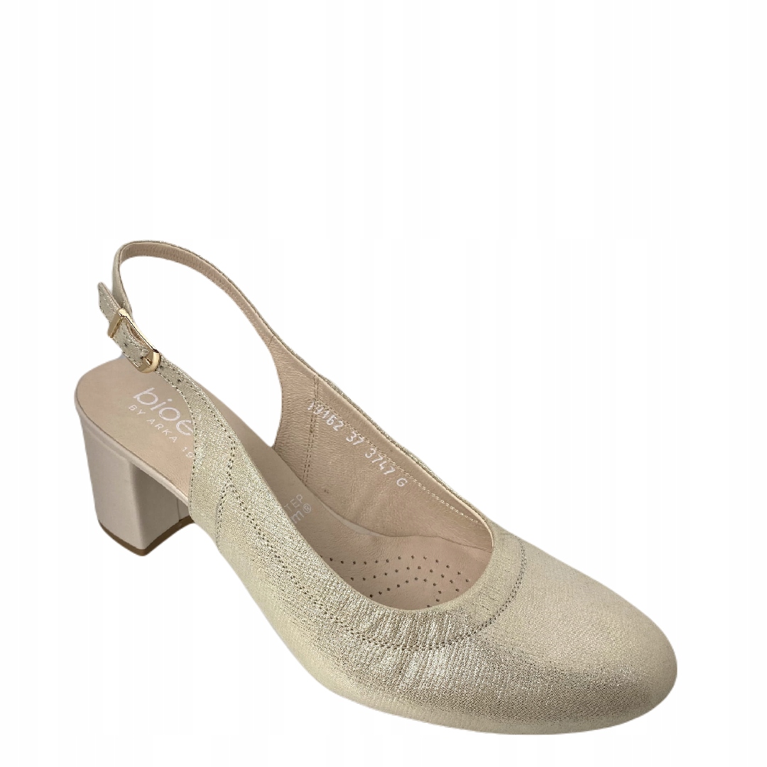 Dámské sandály Arka kožené 3747/1097 Zlaté 37, Zlato