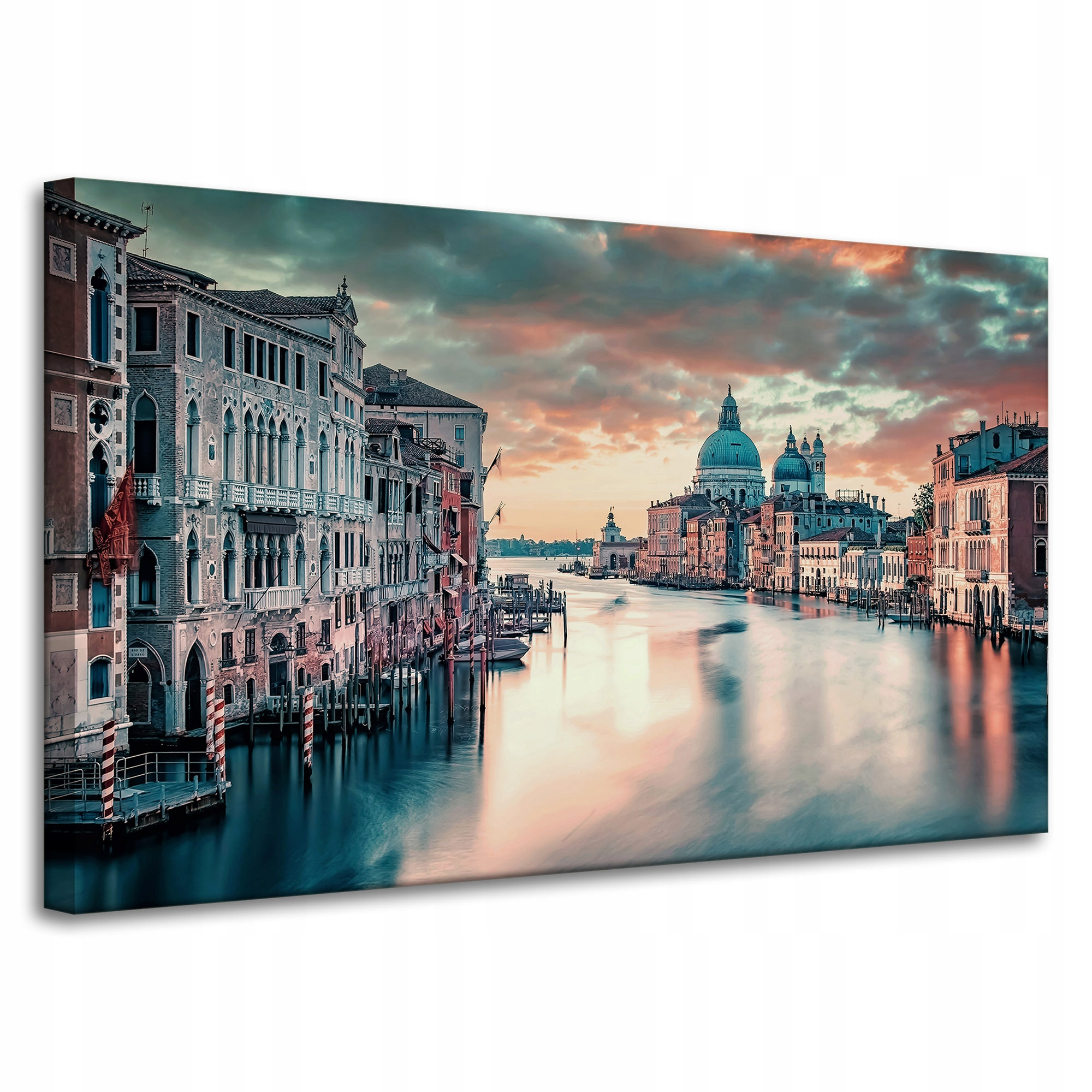 Obraz Canvas Architektura Benátky Kanál 100x60 cm