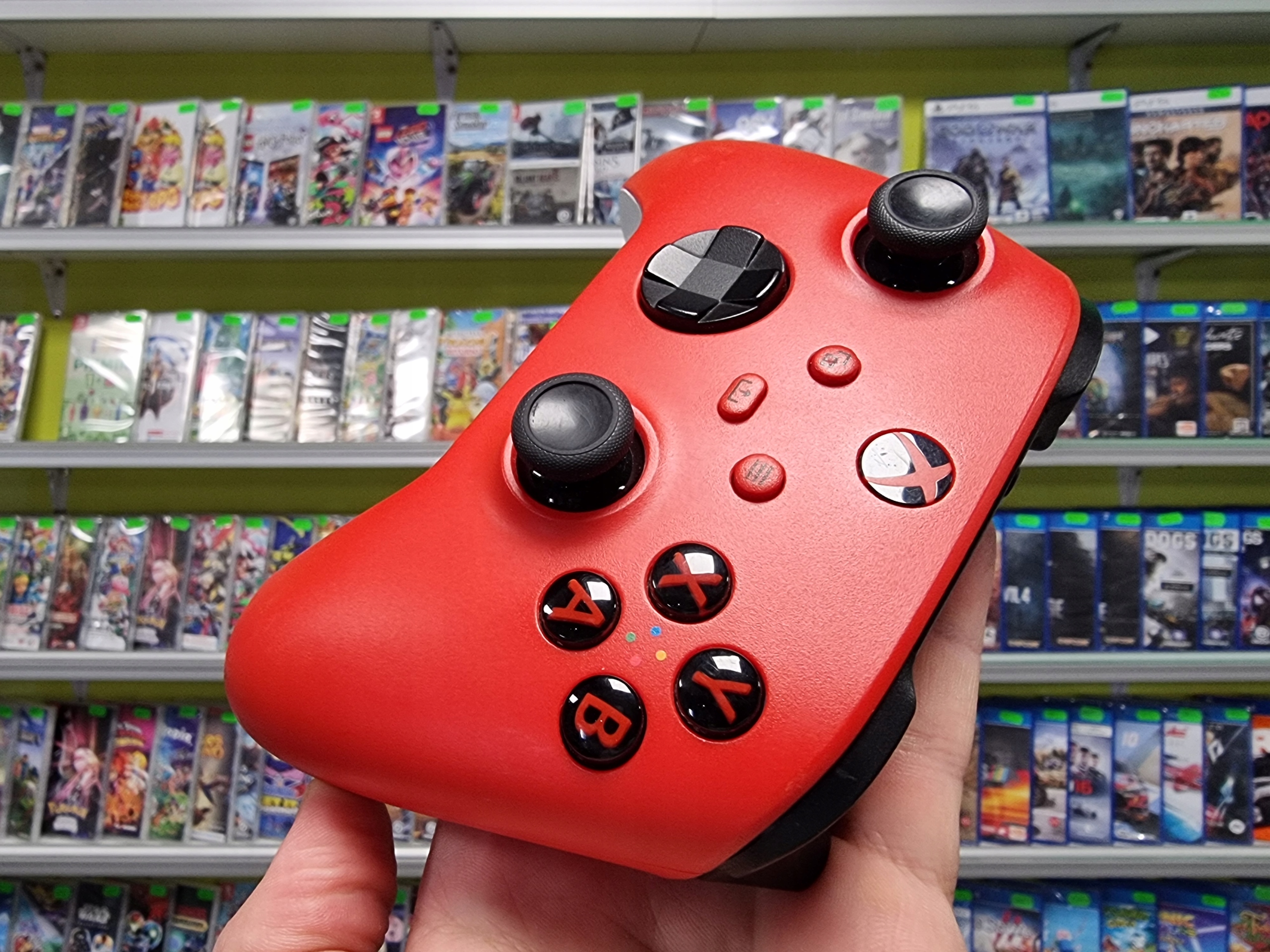 111. PAD KONTROLER XBOX ONE SERIES S X PC PULSE RED CZERWONY Kolor czarny