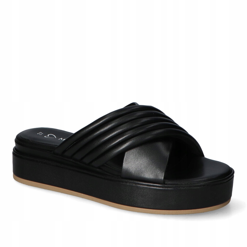 Nazouváky s tlustou podešví Marco Tozzi černé 38