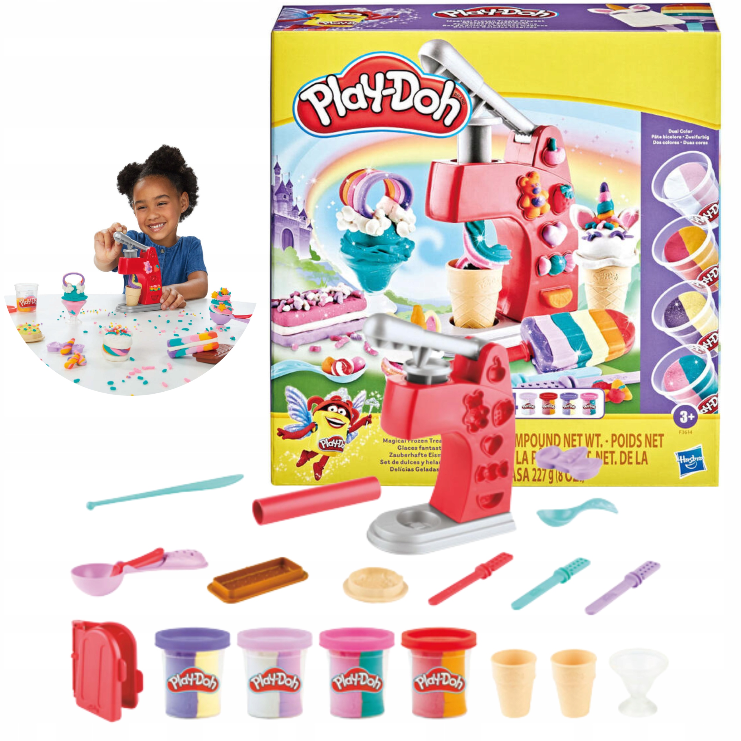 

Ciastolina Play Doh Magiczna Lodziarnia Lody unic