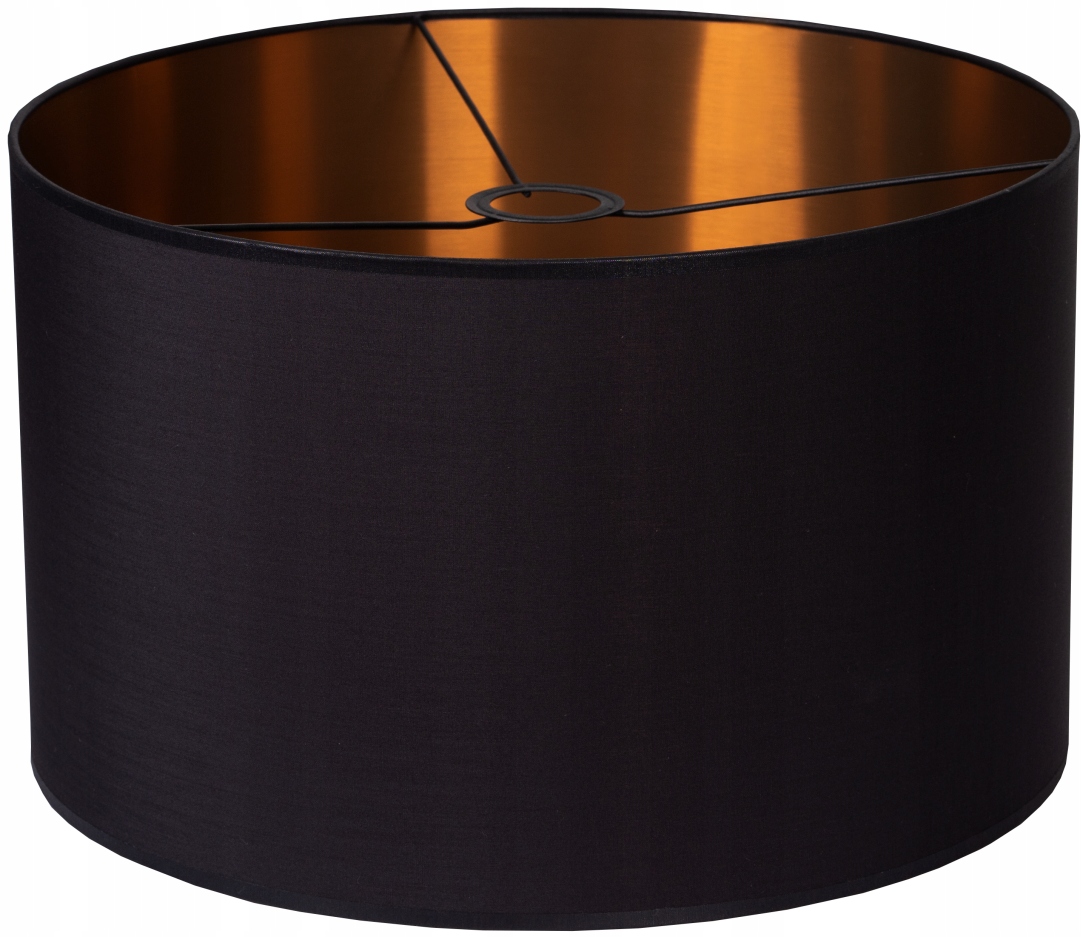 Stylový Abažur Černo-měděný 35 cm