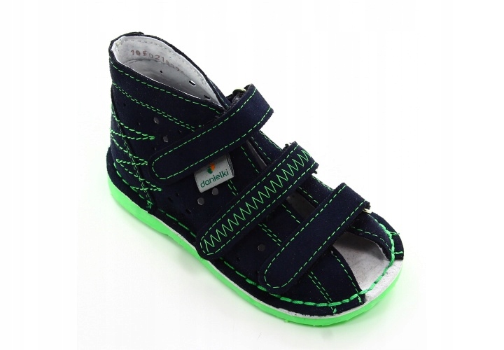 Danielki kapcie profilaktyczne TA105 r 23 granat Z Płeć chłopcy